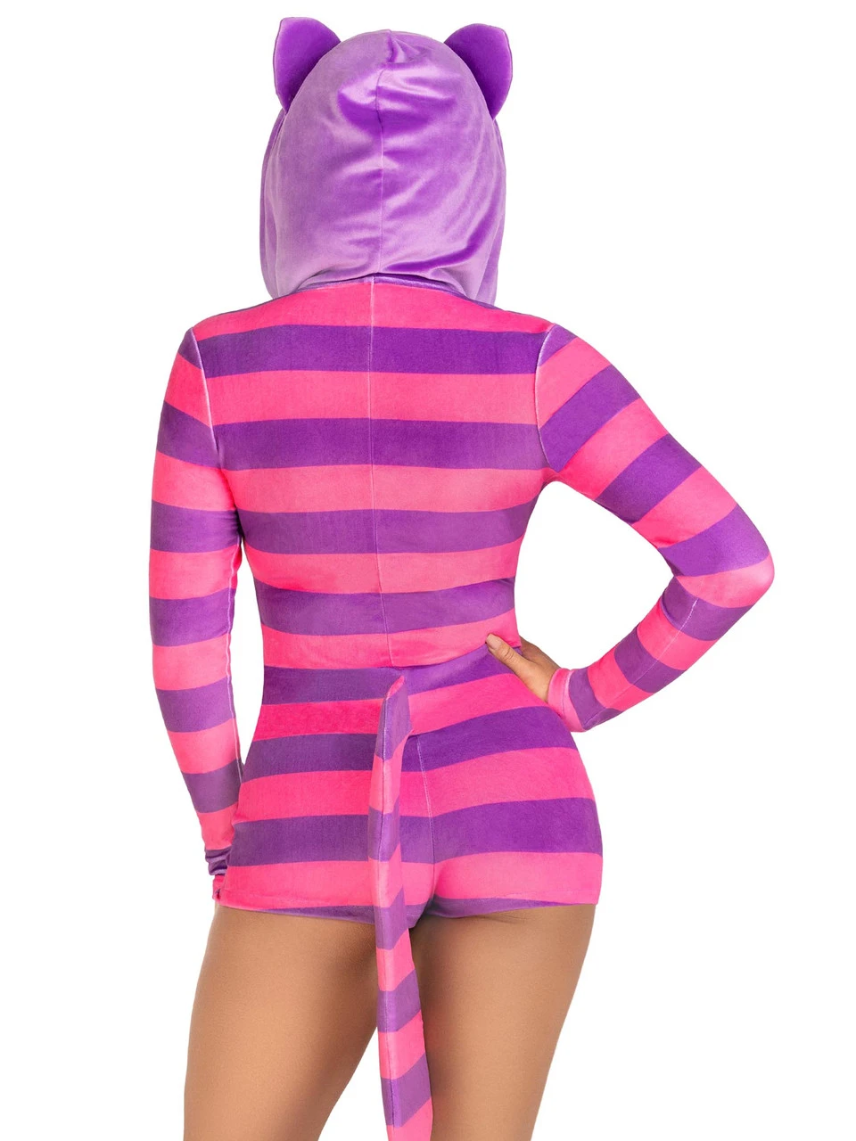 Cheshire Cat Comfy Cheshire Costume | Alice In Wonderland | Womens Costumes 2 Cheshire Cat Comfy Cheshire Costume | Alice In Wonderland | Womens Costumes - Image 2