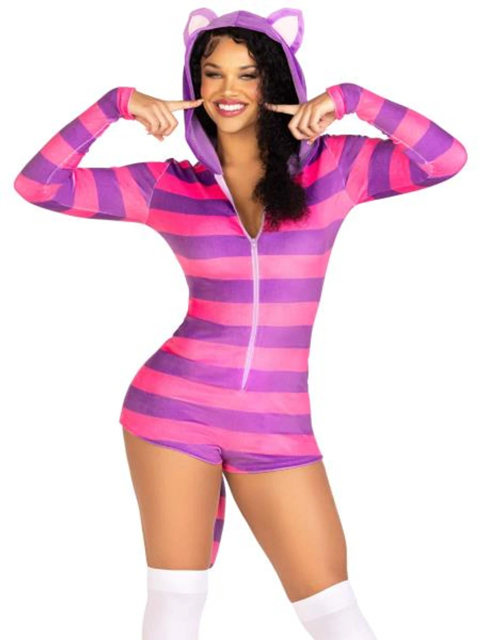 Cheshire Cat Comfy Cheshire Costume | Alice In Wonderland | Womens Costumes 1 Cheshire Cat Comfy Cheshire Costume | Alice In Wonderland | Womens Costumes