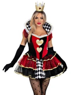 Queen Of Hearts Sexy Costume | Alice In Wonderland | Womens Costumes