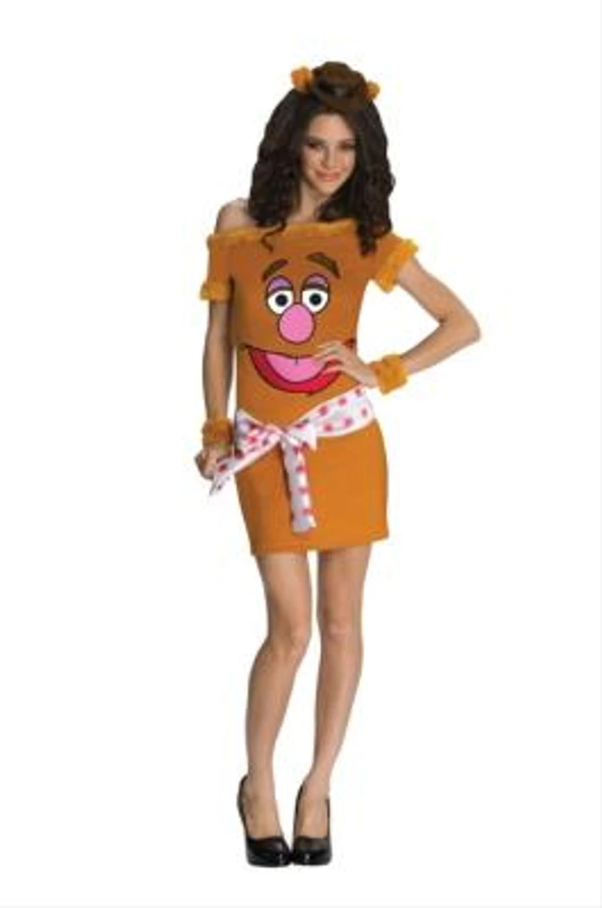 Fozzie Bear Sassy Muppets Dress Costume | Muppets | Womens Costumes | Consignment 1 Fozzie Bear Sassy Muppets Dress Costume | Muppets | Womens Costumes | Consignment