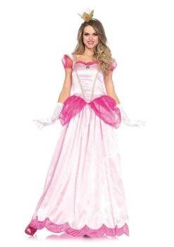 Pink Princess Peach Inspired Costume | Super Mario Bros | Womens Costumes