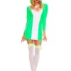 Yoshi Hot Hooded Dress Costume | Super Mario Bros | Womens Costumes