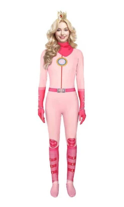 Princess Peach Racing Pink Jumpsuit Costume | Super Mario Bros | Womens Costumes