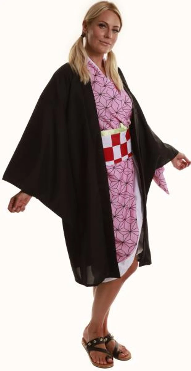 Demon Assassin Girl Nezuko Demon Slayer Costume | Demon Slayer | Womens Costumes 1 Demon Assassin Girl Nezuko Demon Slayer Costume | Demon Slayer | Womens Costumes