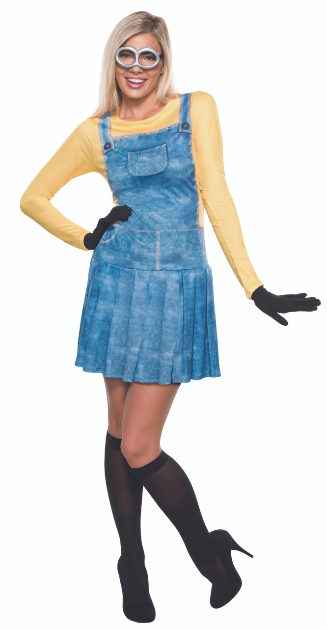 Minions Lady Minion Costume | Despicable Me | Womens Costumes 1 Minions Lady Minion Costume | Despicable Me | Womens Costumes