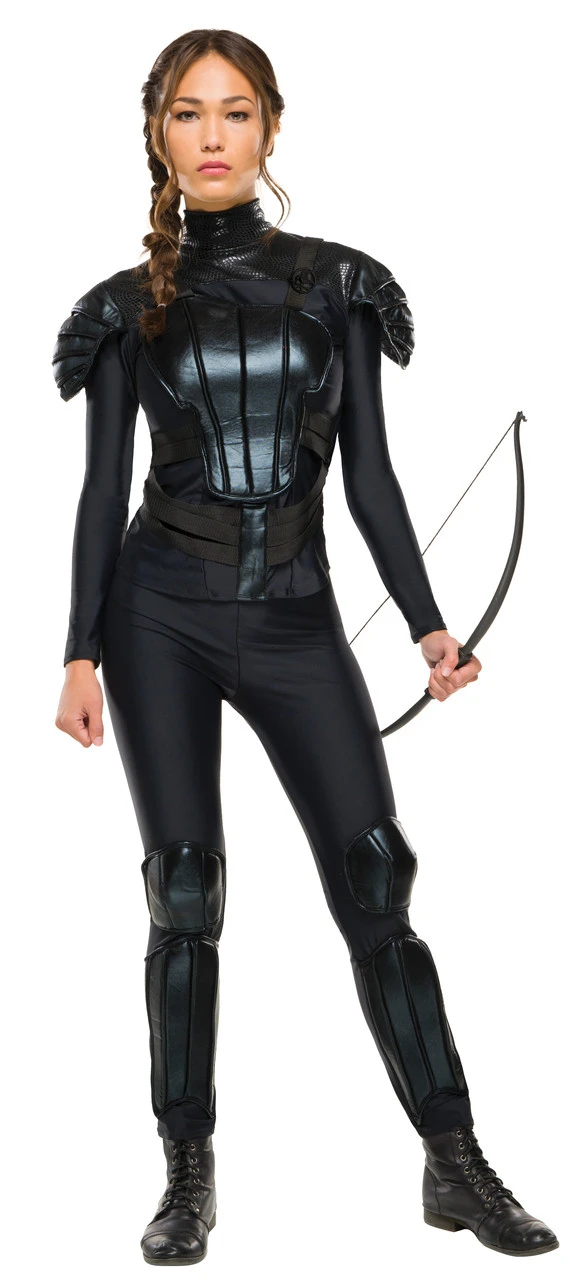 Katniss Everdeen The Hunger Games Mockingjay Costume | Hunger Games | Womens Costumes 1 Katniss Everdeen The Hunger Games Mockingjay Costume | Hunger Games | Womens Costumes