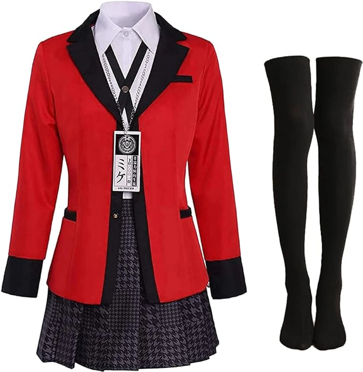 Anime Private Academy Uniform Kakegurui Compulsive Gambler Costume | Kakegurui Compulsive Gambler | Womens Costumes 1 Anime Private Academy Uniform Kakegurui Compulsive Gambler Costume | Kakegurui Compulsive Gambler | Womens Costumes