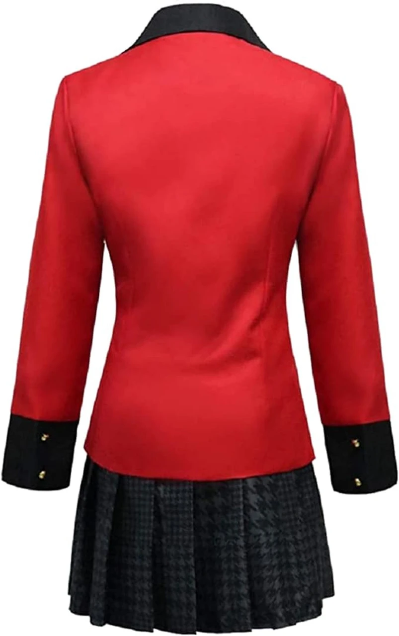 Anime Private Academy Uniform Kakegurui Compulsive Gambler Costume | Kakegurui Compulsive Gambler | Womens Costumes 2 Anime Private Academy Uniform Kakegurui Compulsive Gambler Costume | Kakegurui Compulsive Gambler | Womens Costumes - Image 2