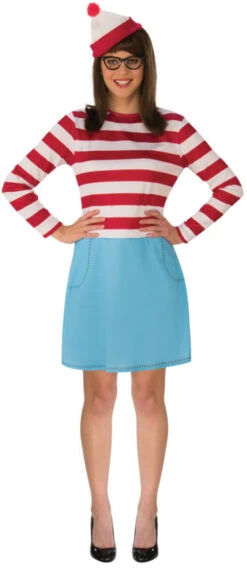 Wheres Waldo Wheres Wenda Costume | Wheres Waldo | Womens Costumes