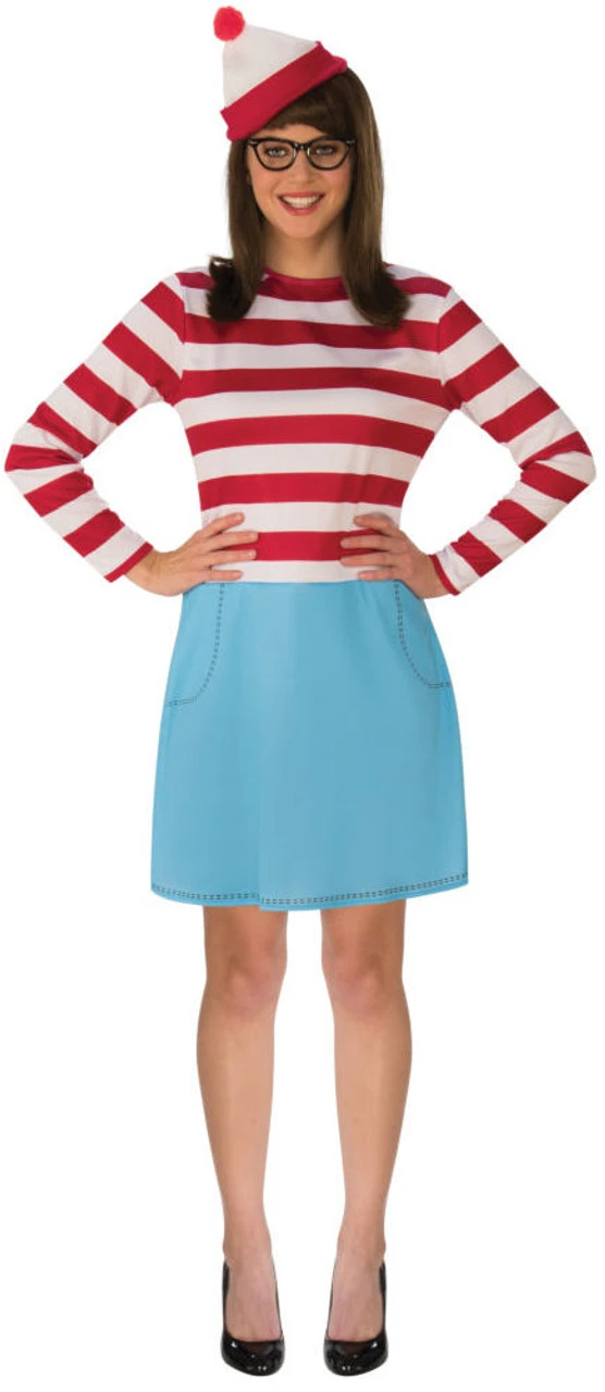 Wheres Waldo Wheres Wenda Costume | Wheres Waldo | Womens Costumes 1 Wheres Waldo Wheres Wenda Costume | Wheres Waldo | Womens Costumes