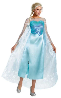 Frozen Elsa Deluxe Plus Size Costume | Frozen | Womens Costumes