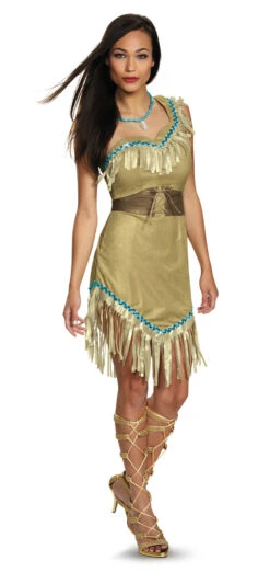 Pocahontas Prestige Costume | Pocahontas | Womens Costumes