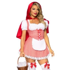 Fairytale Miss Red Little Red Riding Hood Costume | Red Riding Hood | Womens Costumes