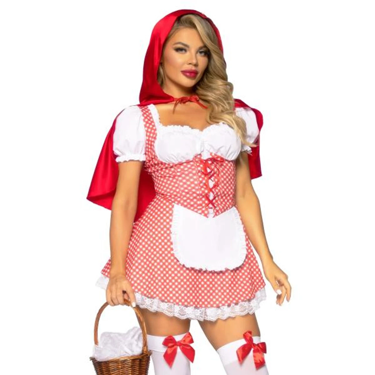 Fairytale Miss Red Little Red Riding Hood Costume | Red Riding Hood | Womens Costumes 1 Fairytale Miss Red Little Red Riding Hood Costume | Red Riding Hood | Womens Costumes