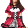 Gothic Red Riding Hood Costume | Little Red Riding Hood | Womens Costumes