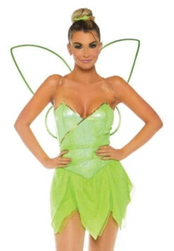 Pretty Pixie Peter Pan Tinker Bell Costume | Peter Pan | Womens Costumes