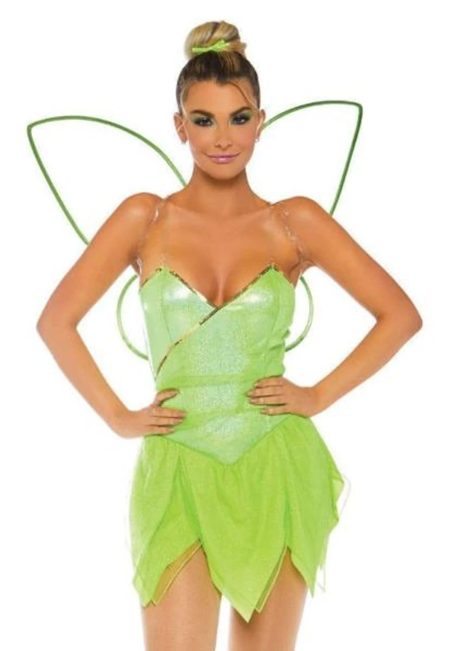 Pretty Pixie Peter Pan Tinker Bell Costume | Peter Pan | Womens Costumes 1 Pretty Pixie Peter Pan Tinker Bell Costume | Peter Pan | Womens Costumes
