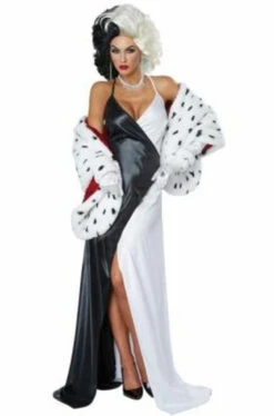 Cruel Diva Cruella De Vil 101 Dalmatians Costume | 101 Dalmatians | Womens Costumes | Consignment