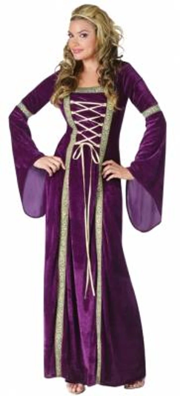 Medieval Maiden In Purple Costume | Medieval | Womens Costumes | Consignment 1 Medieval Maiden In Purple Costume | Medieval | Womens Costumes | Consignment