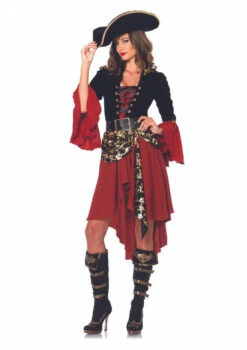 Cruel Seas Captain Pirate Costume | Pirates | Womens Costumes