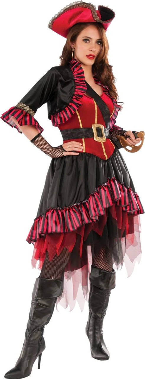 Pirate Queen Buccaneer Costume | Pirates | Womens Costumes 1 Pirate Queen Buccaneer Costume | Pirates | Womens Costumes