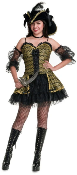 Black Pearl Beauty Pirate Costume | Pirates | Womens Costumes