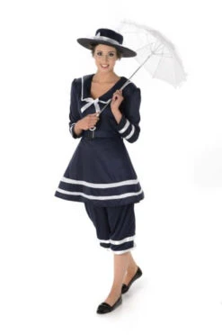 Victorian Blue Bathing Suit Costume | Victorian | Womens Costumes