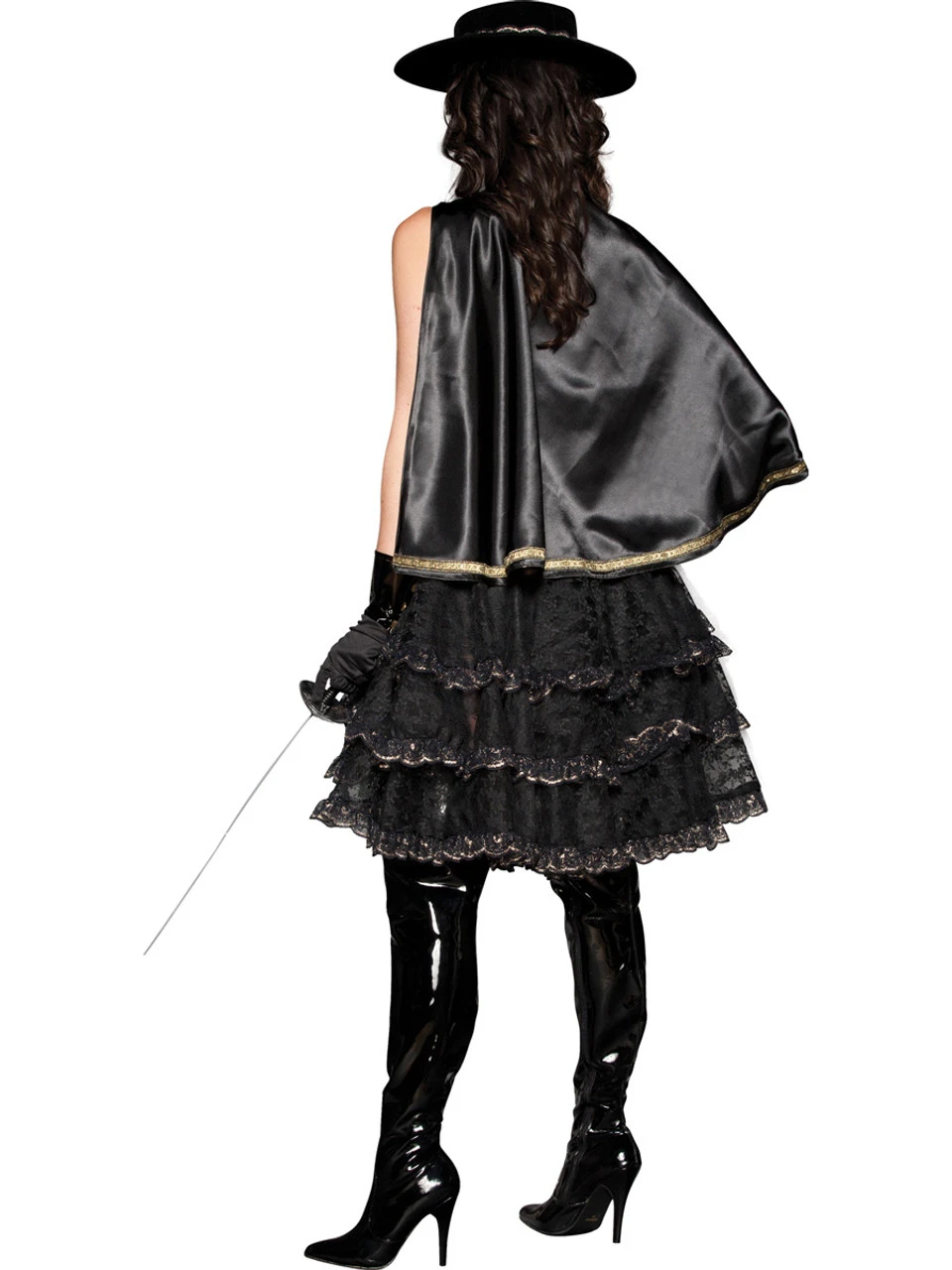 Zorro Beautiful Bandita Costume | Zorro | Womens Costumes 2 Zorro Beautiful Bandita Costume | Zorro | Womens Costumes - Image 2