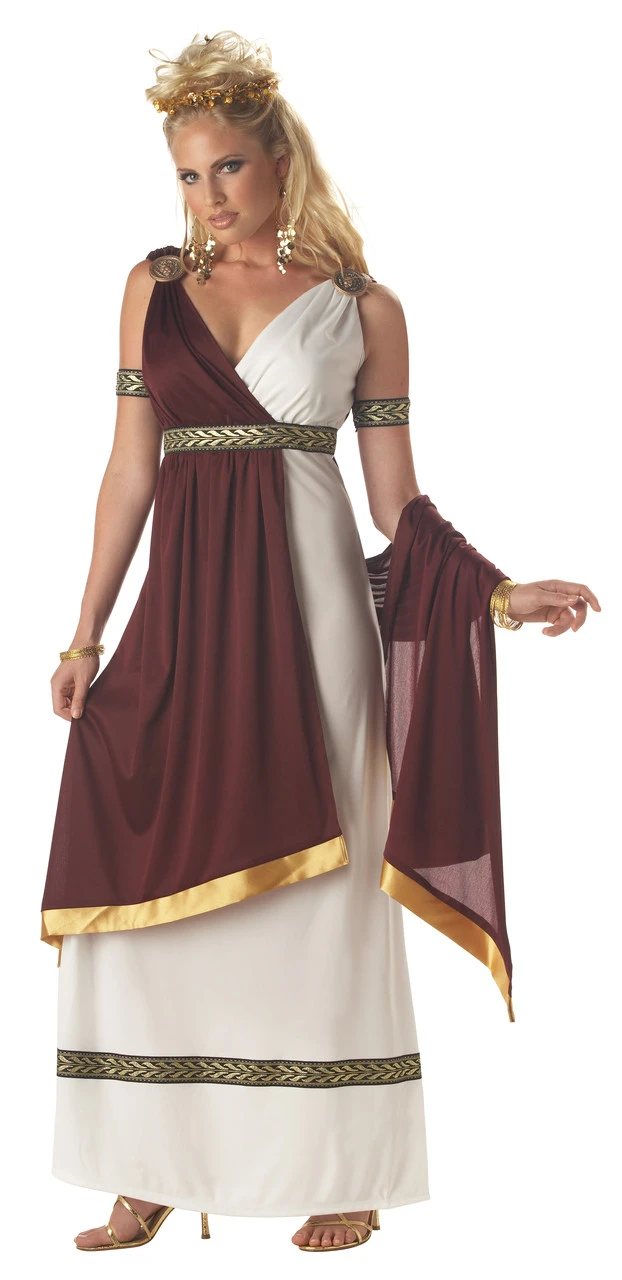 Roman Empress Toga Costume | Old World | Womens Costumes 1 Roman Empress Toga Costume | Old World | Womens Costumes