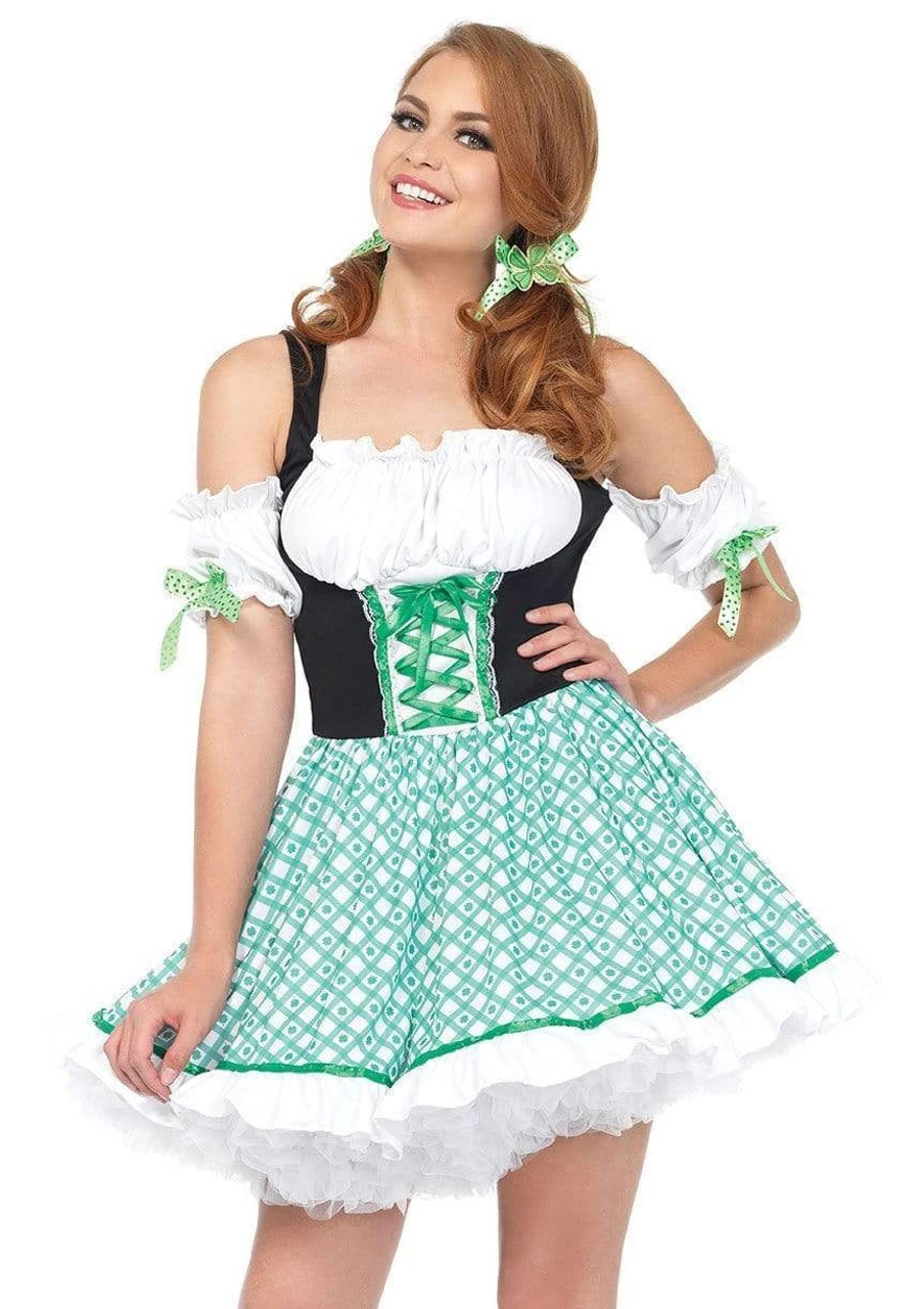 St Patricks Day Clover O Cutie Costume | St Patricks Day | Womens Costumes 1 St Patricks Day Clover O Cutie Costume | St Patricks Day | Womens Costumes