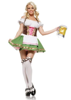 Gretchen Barmaid Oktoberfest Dirndl Costume | Oktoberfest | Womens Costumes