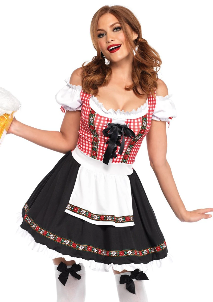 Beer Garden Babe Oktoberfest Dirndl Costume | Oktoberfest | Womens Costumes 1 Beer Garden Babe Oktoberfest Dirndl Costume | Oktoberfest | Womens Costumes