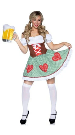 Bavarian Cutie Oktoberfest Dirndl Costume | Oktoberfest | Womens Costumes