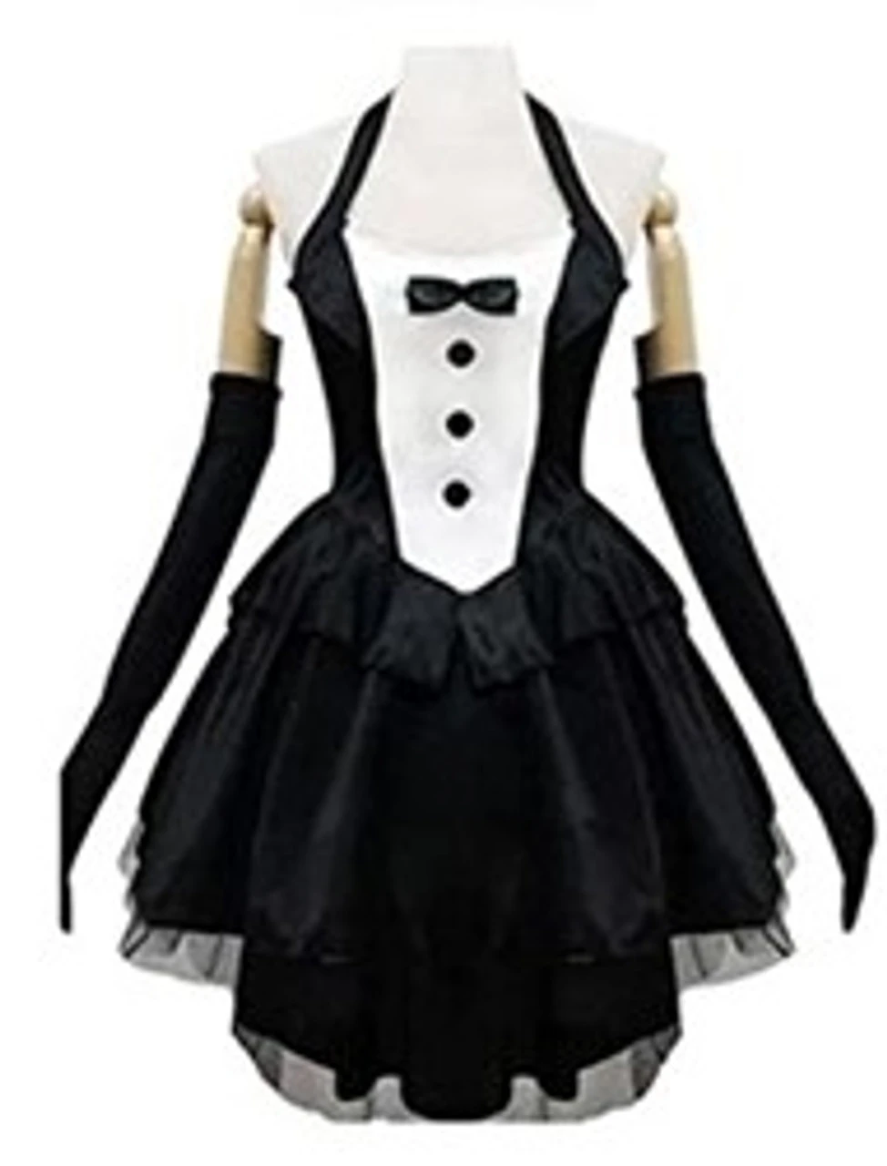 Playboy Bunny Tuxedo Dress | Playboy | Womens Costumes 2 Playboy Bunny Tuxedo Dress | Playboy | Womens Costumes - Image 2