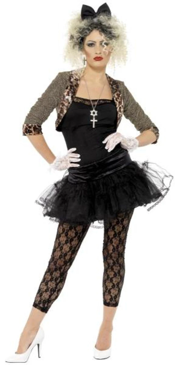 Madonna Inspired Wild Child Costume | Entertainers | Womens Costumes 1 Madonna Inspired Wild Child Costume | Entertainers | Womens Costumes