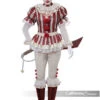 Sadistic Killer Clown Costume | Horror | Womens Costumes