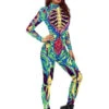 Graffiti Skeleton Bodysuit | Halloween | Womens Costumes