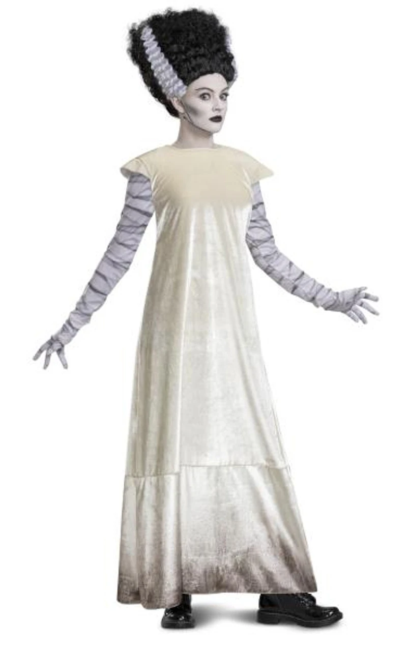 Bride Of Frankenstein Deluxe Universal Monsters Costume | Horror | Womens Costumes 1 Bride Of Frankenstein Deluxe Universal Monsters Costume | Horror | Womens Costumes