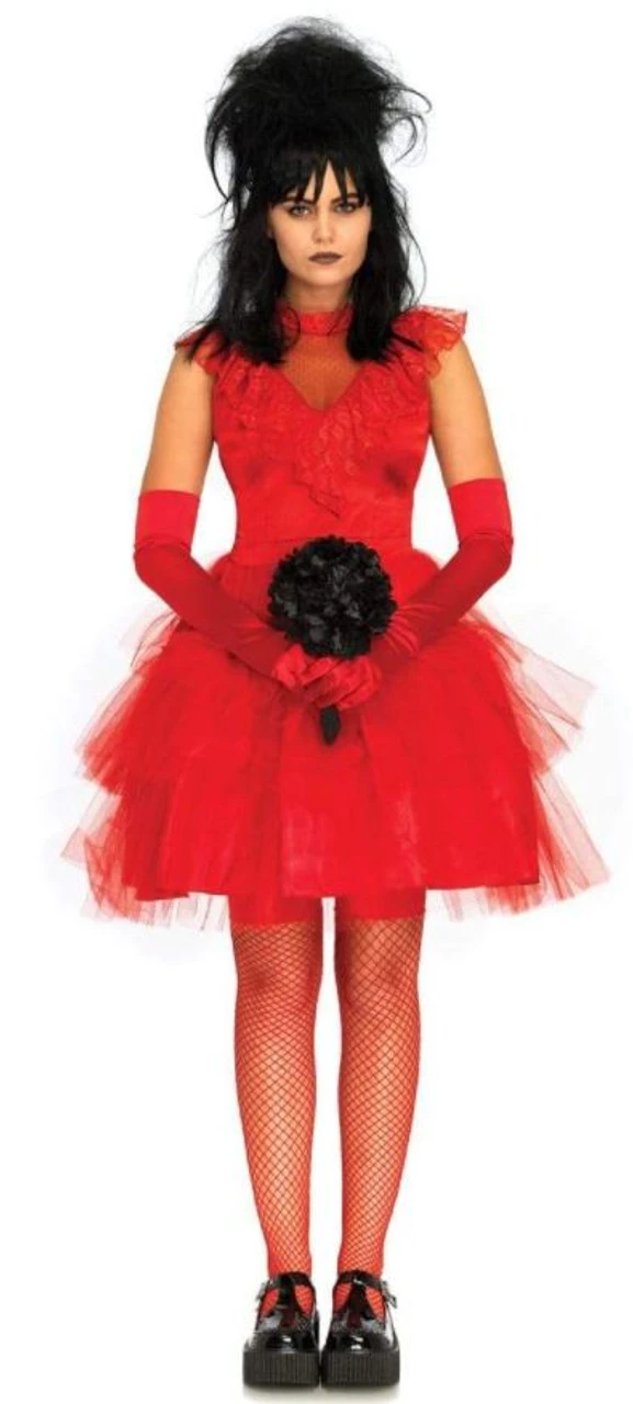 Beetlejuice Inspired Beetle Bride Lydia Costume | Beetlejuice | Womens Costumes 1 Beetlejuice Inspired Beetle Bride Lydia Costume | Beetlejuice | Womens Costumes