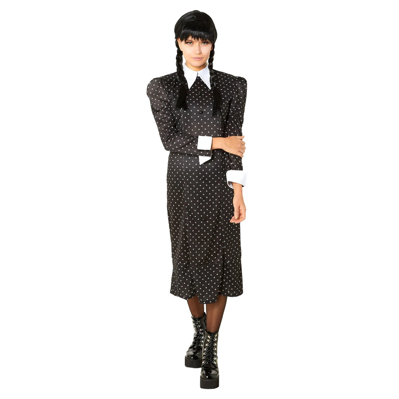 Wednesday Addams Dress | Addams Family | Womens Costumes 1 Wednesday Addams Dress | Addams Family | Womens Costumes