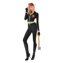 Fired Up Firefighter Lady Costume | Jobs | Womens Costumes