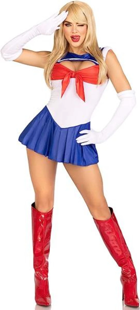 Sexy Sailor Scout Sailor Moon Inspired Costume | Sailor Moon | Womens Costumes 1 Sexy Sailor Scout Sailor Moon Inspired Costume | Sailor Moon | Womens Costumes