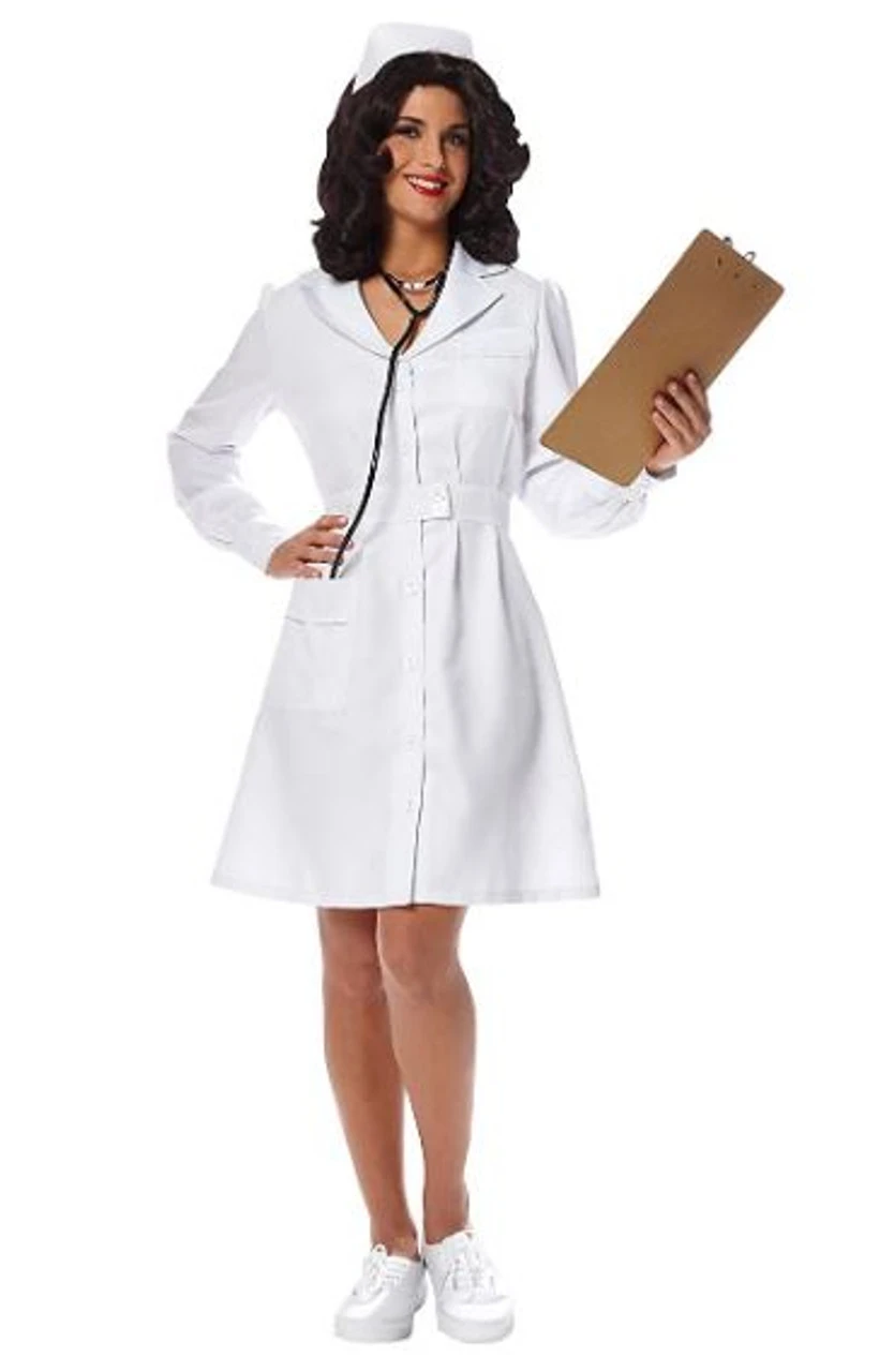 Vintage 50s Nurse Dress | Jobs | Womens Costumes 1 Vintage 50s Nurse Dress | Jobs | Womens Costumes