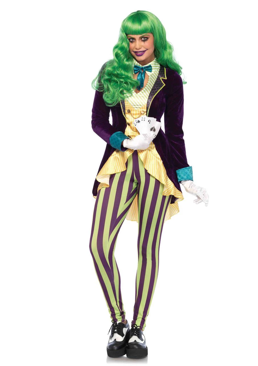 Wicked Trickster Joker Costume | DC | Womens Costumes 1 Wicked Trickster Joker Costume | DC | Womens Costumes