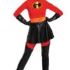 Mrs Incredible With Skirt The Incredibles Deluxe Costume | The Incredibles | Womens Costumes