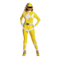 Power Rangers Classic Yellow Ranger Costume | Power Rangers | Womens Costumes