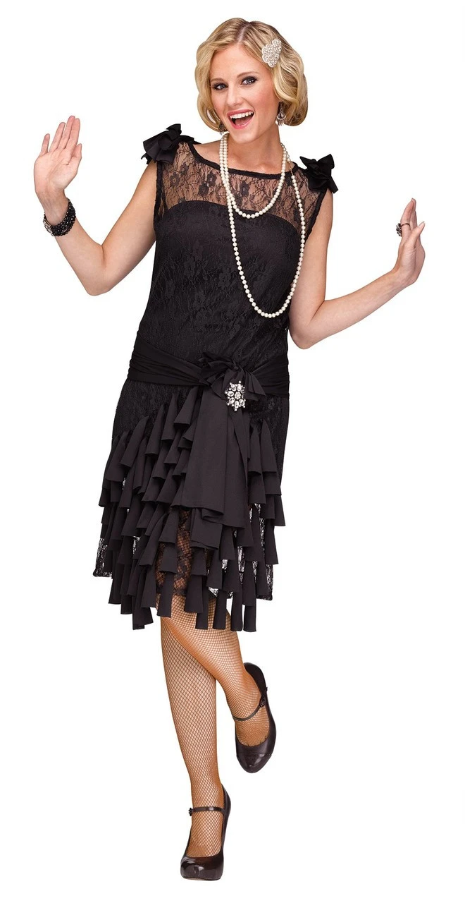 20s Flirty Flapper Costume | 1920s | Womens Costumes 1 20s Flirty Flapper Costume | 1920s | Womens Costumes