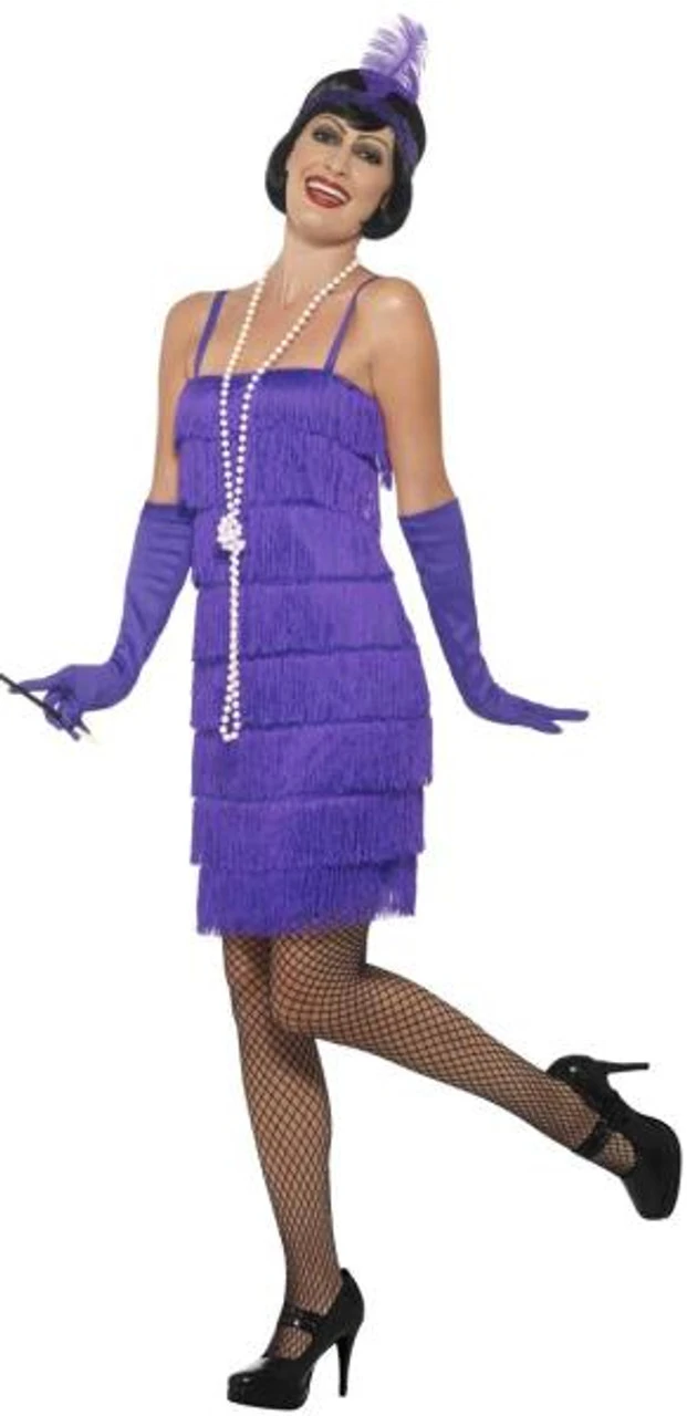 20s Purple Flapper Costume | 1920s | Womens Costumes 1 20s Purple Flapper Costume | 1920s | Womens Costumes