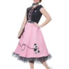 50s Poodle Skirt Sweetheart Costume | 1950s | Womens Costumes