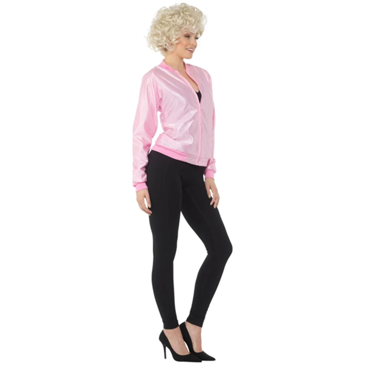 50s Pink Lady Grease Inspired Jacket | Grease | Womens Costumes 4 50s Pink Lady Grease Inspired Jacket | Grease | Womens Costumes - Image 4